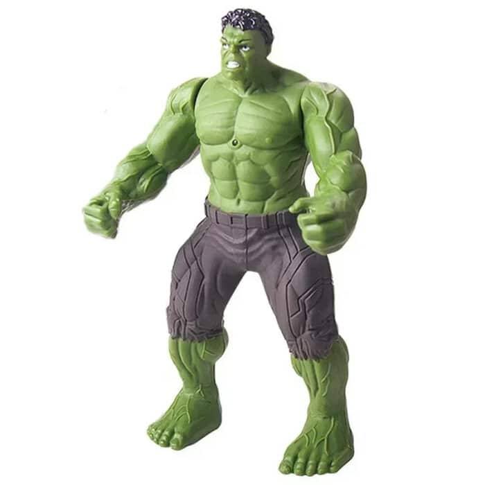 Marvel Action Figures – Spider Man, Iron Man, Captain America, and Hulk