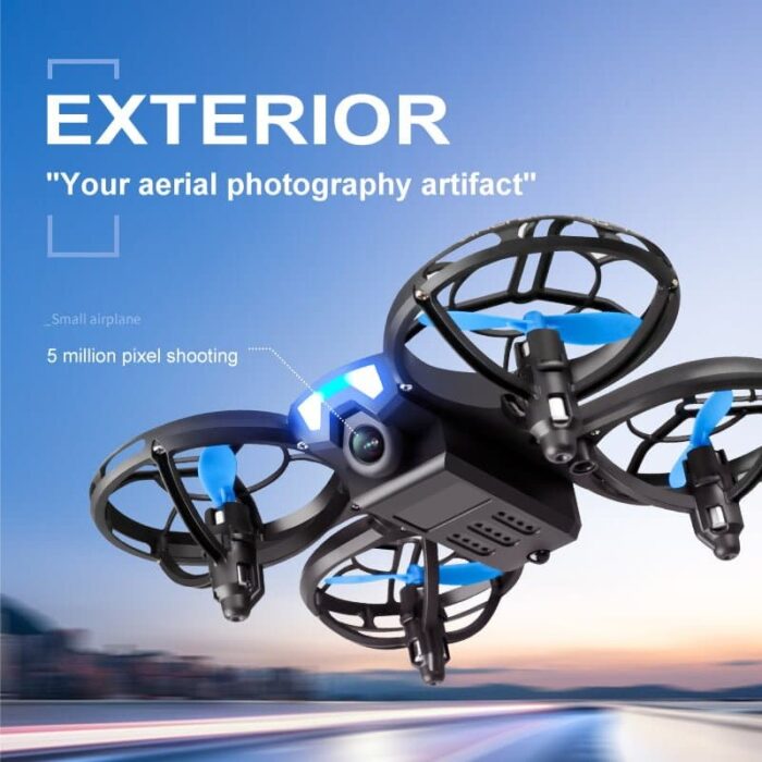 רחפן עם מצלמת 4K, חיבור WiFi ותאורת LED