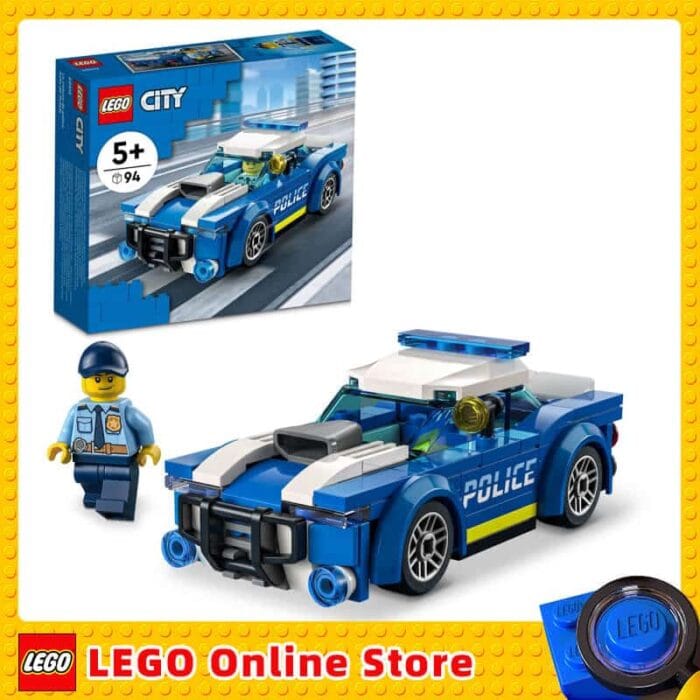 לגו סיטי רכב משטרה 60312   קוביות קטנות