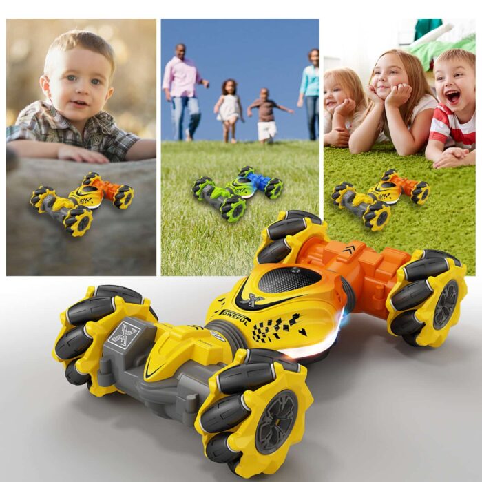 מכונית שלט רחוק עם חיישן תנועה