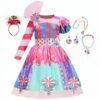 Costume de Princesse Thème Bonbons pour Filles